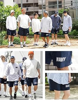FOG 5\" Training Shorts - Navy トレーニングパンツ U.S MILITARY / US NAVY TRAINING SHORTS 6INCH DEADSTOCK MADE